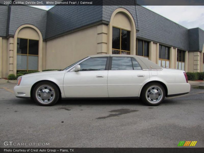 White Diamond Pearl / Oatmeal 2002 Cadillac DeVille DHS