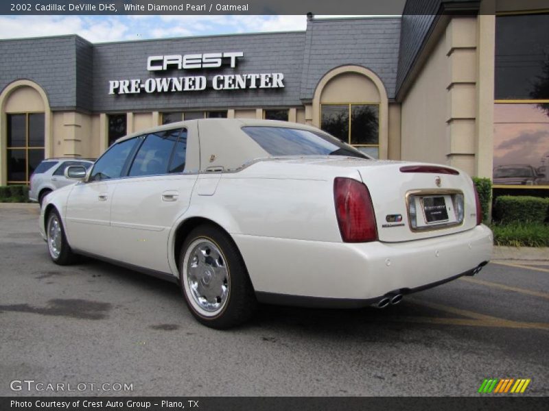 White Diamond Pearl / Oatmeal 2002 Cadillac DeVille DHS