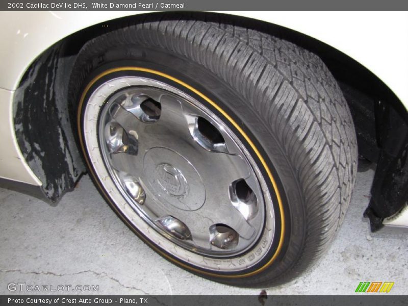 White Diamond Pearl / Oatmeal 2002 Cadillac DeVille DHS