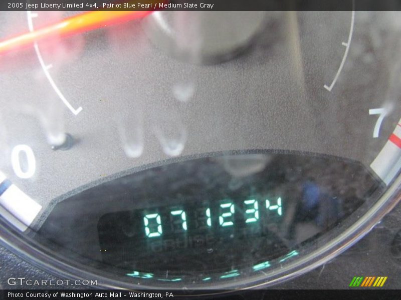 Patriot Blue Pearl / Medium Slate Gray 2005 Jeep Liberty Limited 4x4