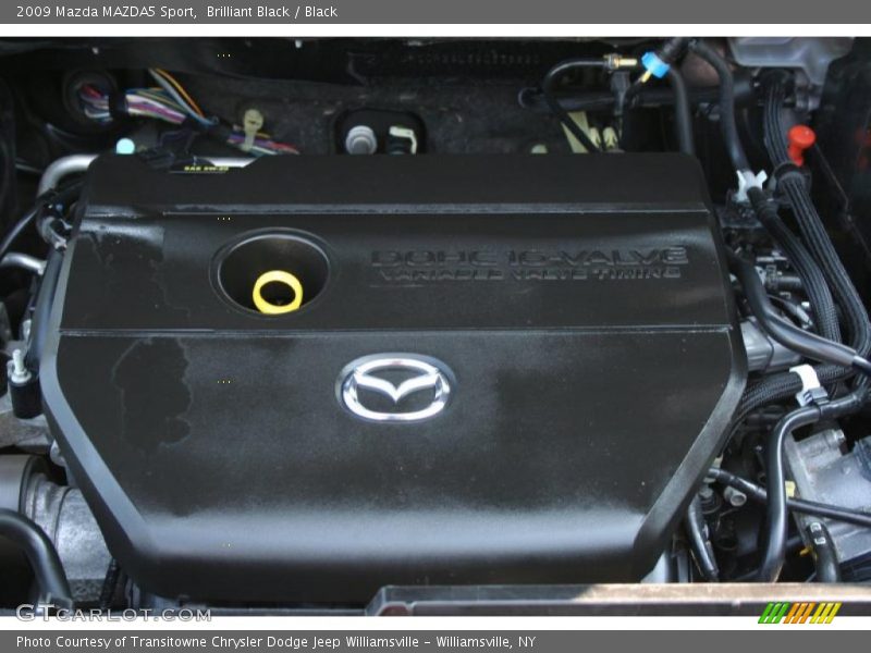 Brilliant Black / Black 2009 Mazda MAZDA5 Sport