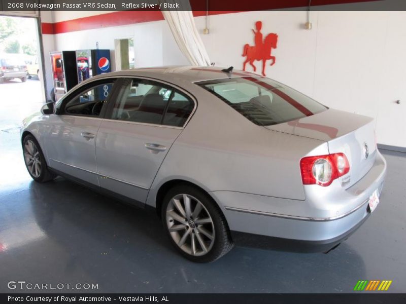 Reflex Silver / Black 2008 Volkswagen Passat VR6 Sedan