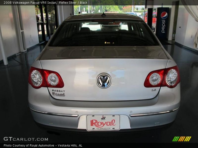 Reflex Silver / Black 2008 Volkswagen Passat VR6 Sedan