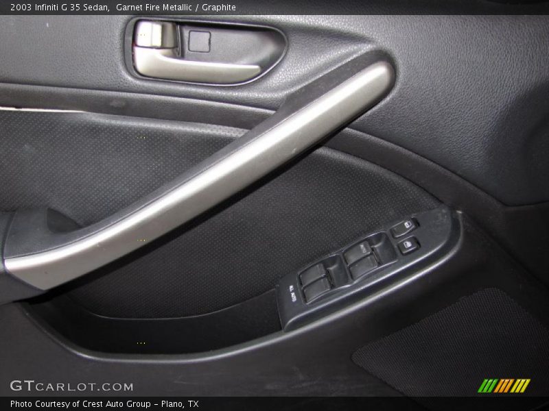 Garnet Fire Metallic / Graphite 2003 Infiniti G 35 Sedan