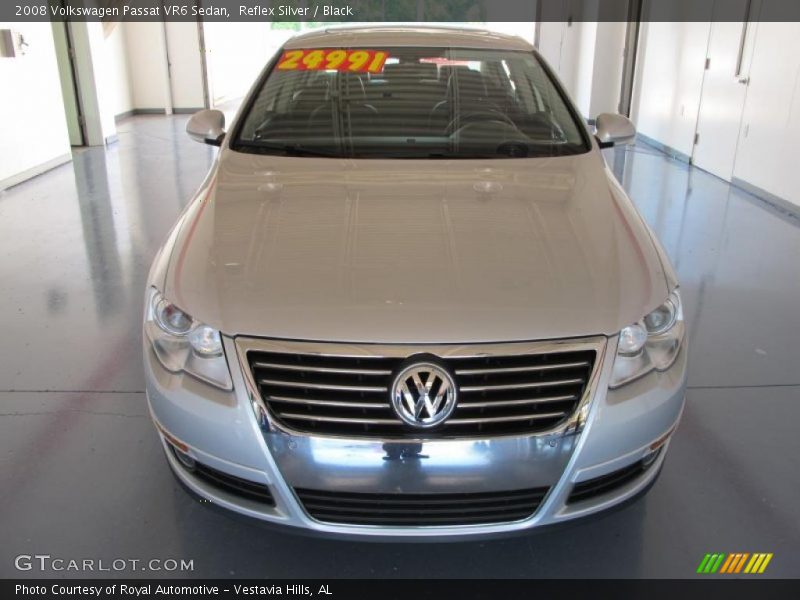 Reflex Silver / Black 2008 Volkswagen Passat VR6 Sedan
