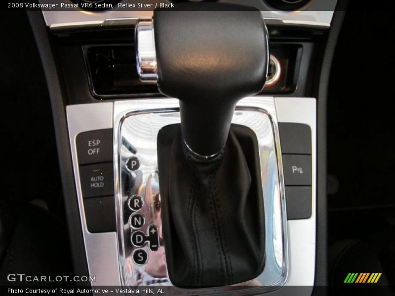 Reflex Silver / Black 2008 Volkswagen Passat VR6 Sedan