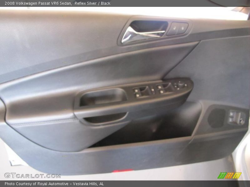 Reflex Silver / Black 2008 Volkswagen Passat VR6 Sedan