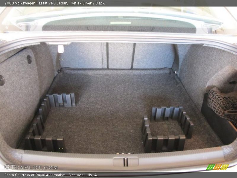 Reflex Silver / Black 2008 Volkswagen Passat VR6 Sedan