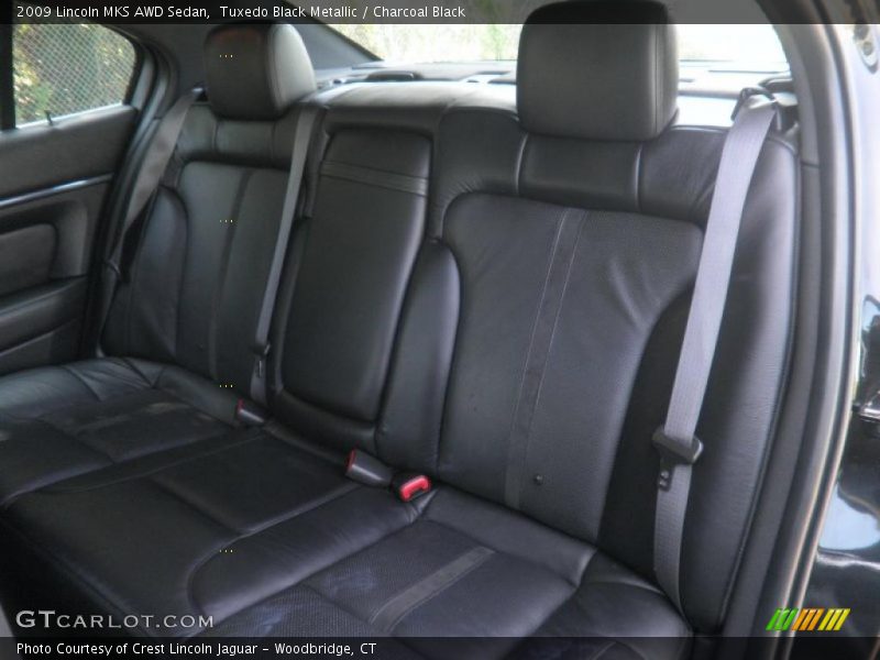 Tuxedo Black Metallic / Charcoal Black 2009 Lincoln MKS AWD Sedan