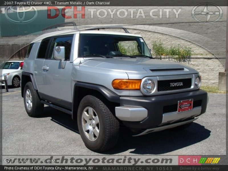 Titanium Metallic / Dark Charcoal 2007 Toyota FJ Cruiser 4WD