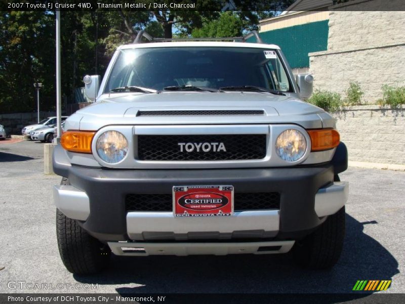Titanium Metallic / Dark Charcoal 2007 Toyota FJ Cruiser 4WD