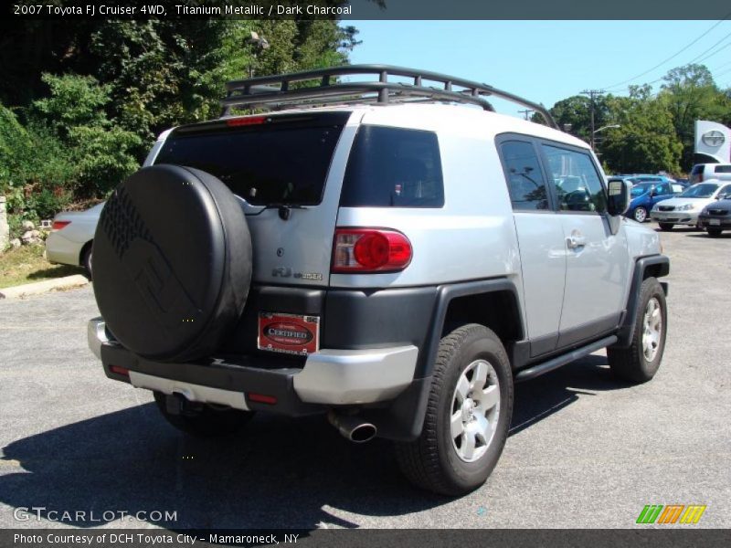 Titanium Metallic / Dark Charcoal 2007 Toyota FJ Cruiser 4WD