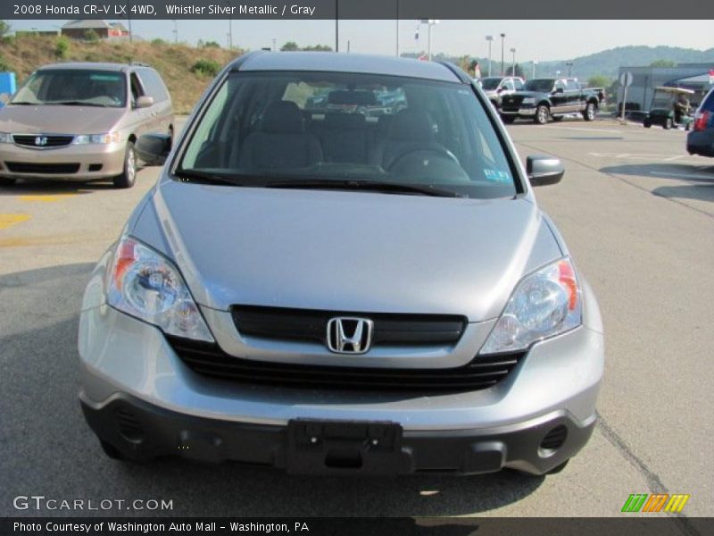 Whistler Silver Metallic / Gray 2008 Honda CR-V LX 4WD