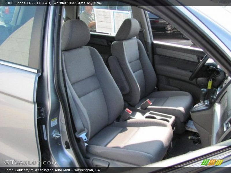 Whistler Silver Metallic / Gray 2008 Honda CR-V LX 4WD