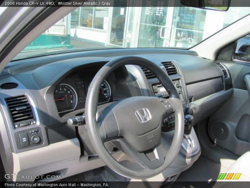 Whistler Silver Metallic / Gray 2008 Honda CR-V LX 4WD