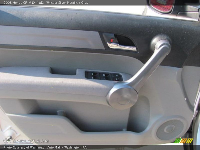 Whistler Silver Metallic / Gray 2008 Honda CR-V LX 4WD