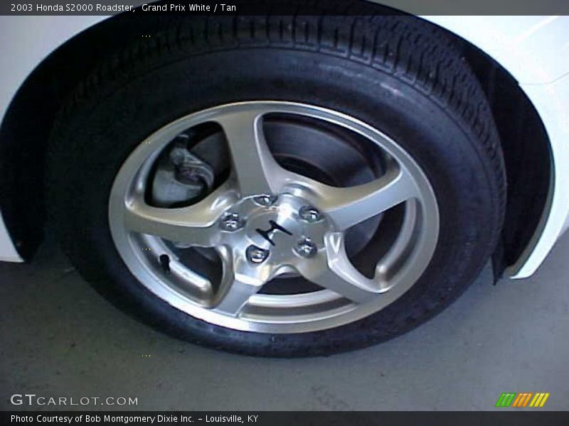 Grand Prix White / Tan 2003 Honda S2000 Roadster