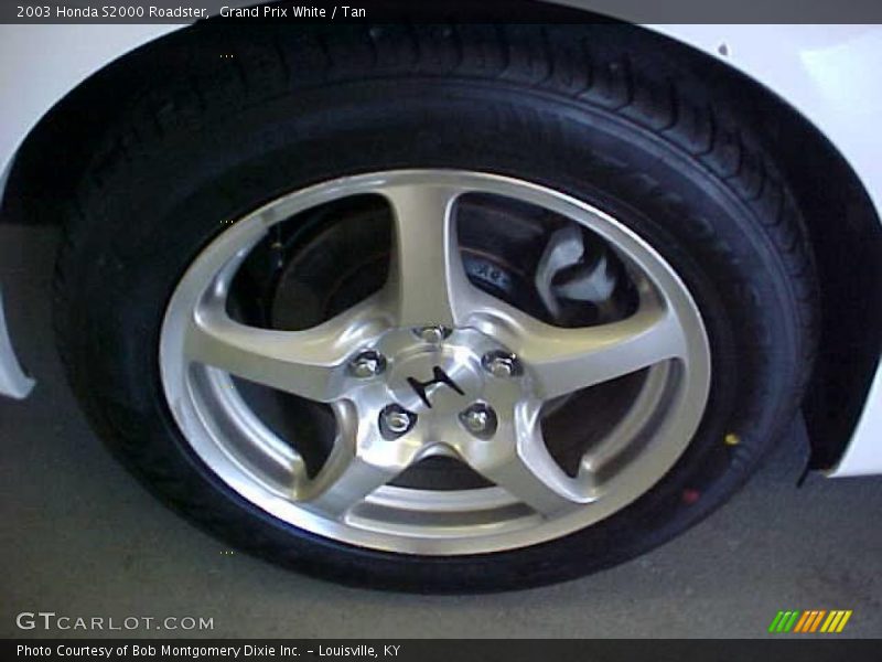 Grand Prix White / Tan 2003 Honda S2000 Roadster