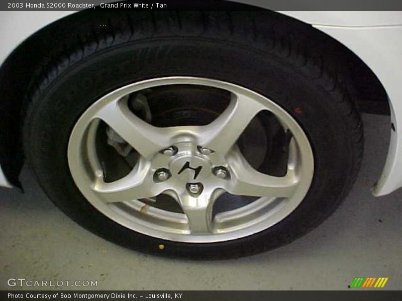 Grand Prix White / Tan 2003 Honda S2000 Roadster