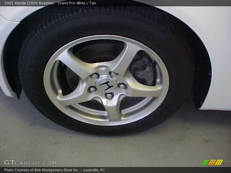 Grand Prix White / Tan 2003 Honda S2000 Roadster
