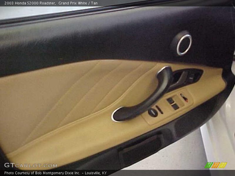 Grand Prix White / Tan 2003 Honda S2000 Roadster