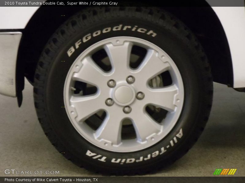 Super White / Graphite Gray 2010 Toyota Tundra Double Cab
