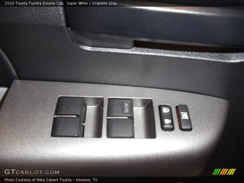 Super White / Graphite Gray 2010 Toyota Tundra Double Cab