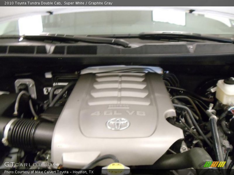 Super White / Graphite Gray 2010 Toyota Tundra Double Cab