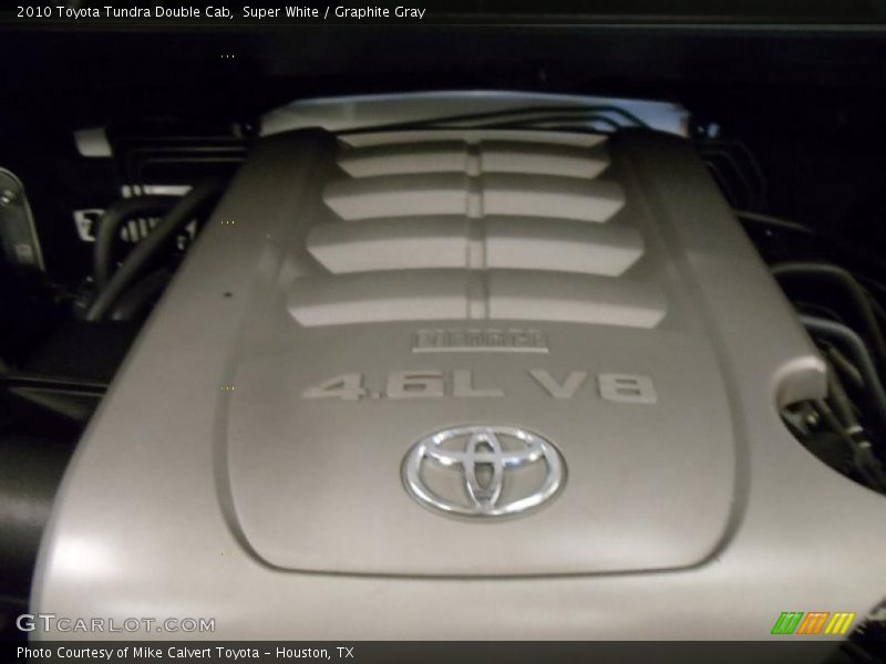 Super White / Graphite Gray 2010 Toyota Tundra Double Cab