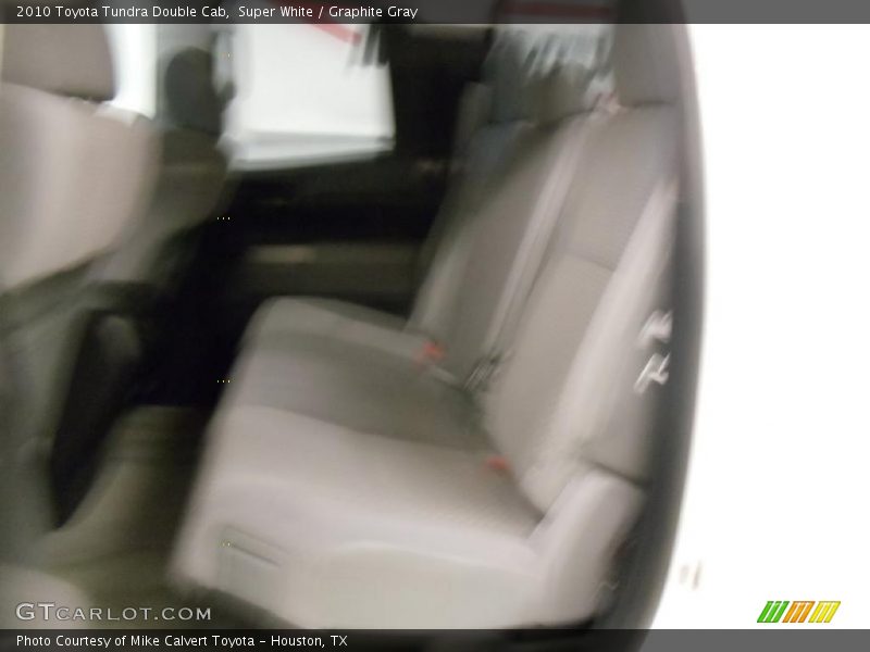 Super White / Graphite Gray 2010 Toyota Tundra Double Cab