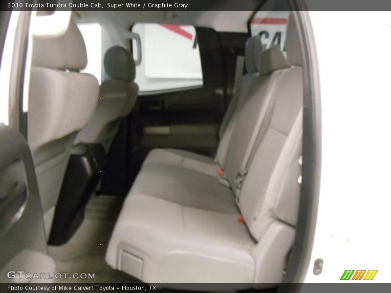 Super White / Graphite Gray 2010 Toyota Tundra Double Cab