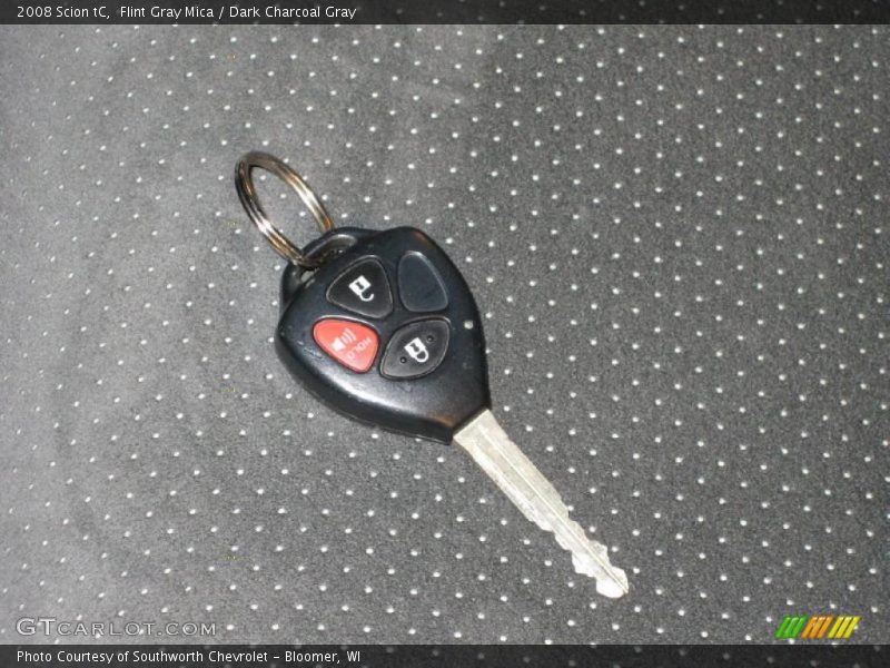 Flint Gray Mica / Dark Charcoal Gray 2008 Scion tC