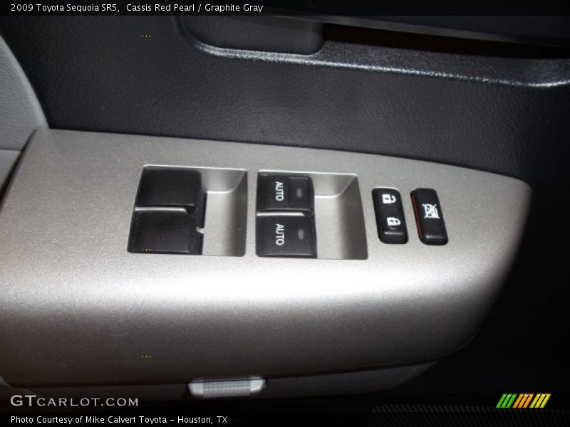 Cassis Red Pearl / Graphite Gray 2009 Toyota Sequoia SR5