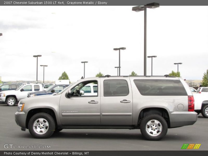 Graystone Metallic / Ebony 2007 Chevrolet Suburban 1500 LT 4x4