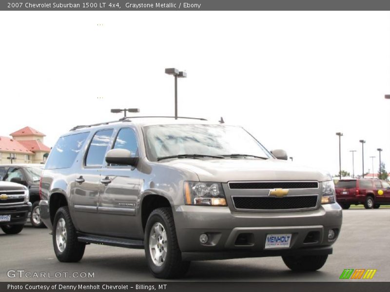 Graystone Metallic / Ebony 2007 Chevrolet Suburban 1500 LT 4x4