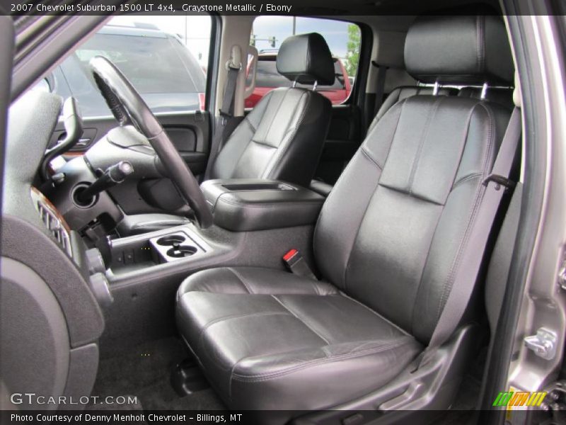 Graystone Metallic / Ebony 2007 Chevrolet Suburban 1500 LT 4x4