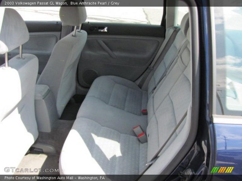 Blue Anthracite Pearl / Grey 2003 Volkswagen Passat GL Wagon