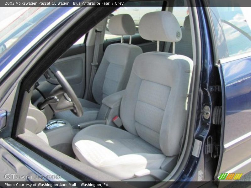 Blue Anthracite Pearl / Grey 2003 Volkswagen Passat GL Wagon