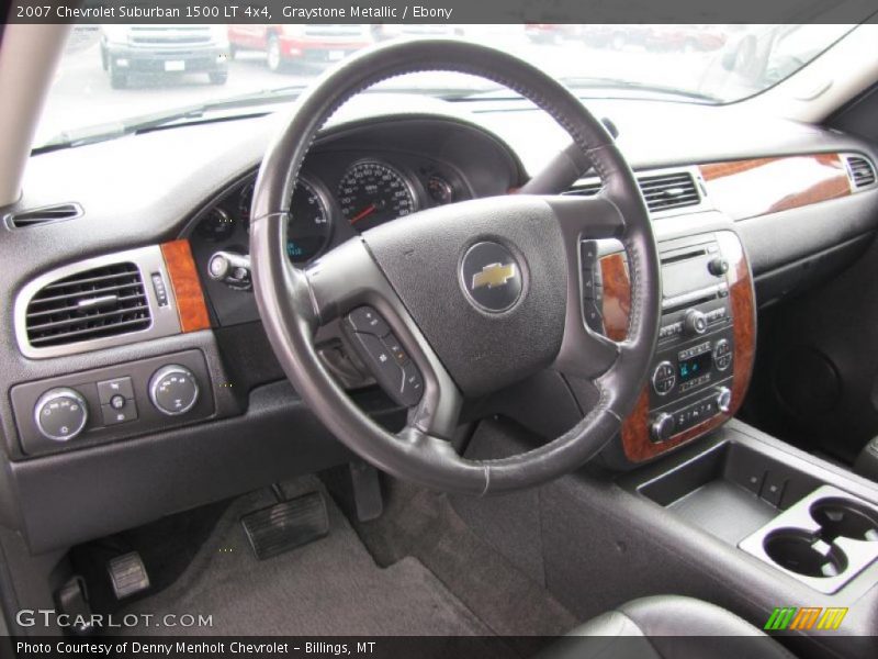 Graystone Metallic / Ebony 2007 Chevrolet Suburban 1500 LT 4x4