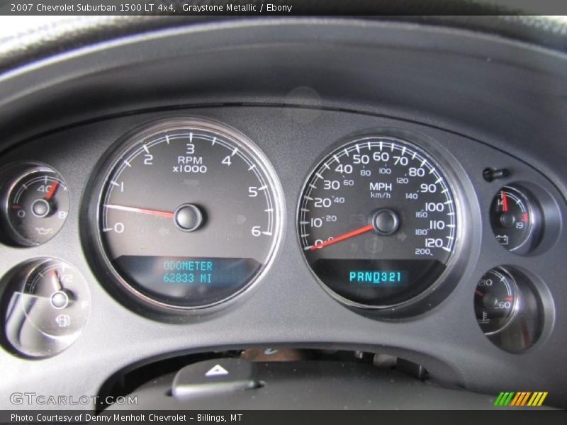 Graystone Metallic / Ebony 2007 Chevrolet Suburban 1500 LT 4x4
