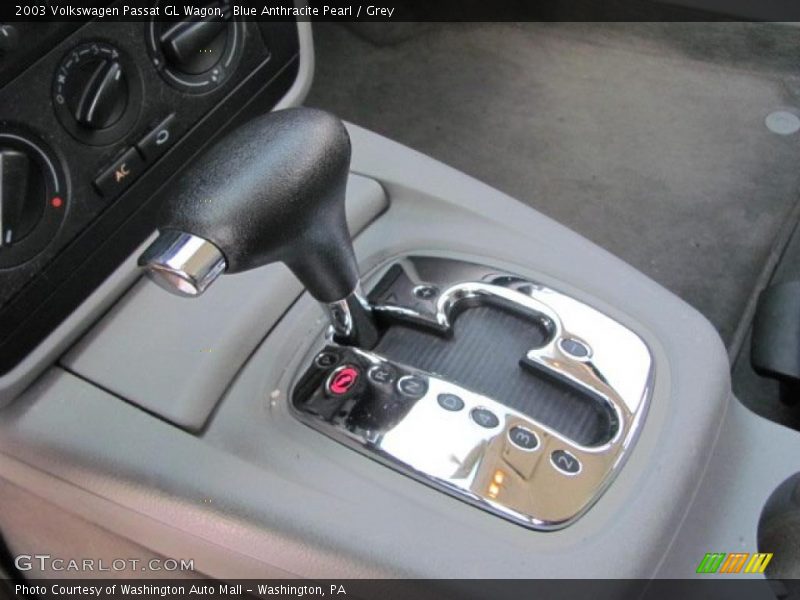 Blue Anthracite Pearl / Grey 2003 Volkswagen Passat GL Wagon