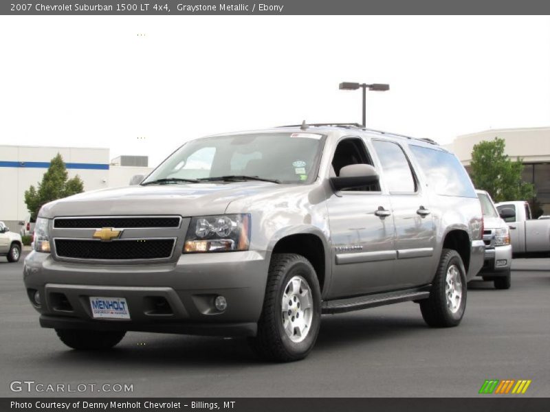 Graystone Metallic / Ebony 2007 Chevrolet Suburban 1500 LT 4x4