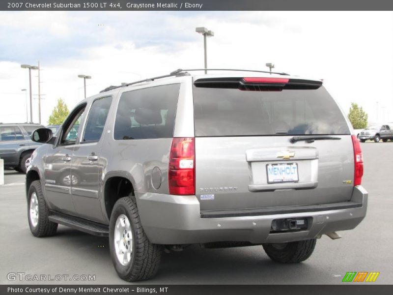 Graystone Metallic / Ebony 2007 Chevrolet Suburban 1500 LT 4x4