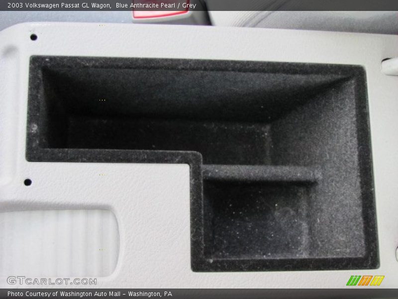 Blue Anthracite Pearl / Grey 2003 Volkswagen Passat GL Wagon