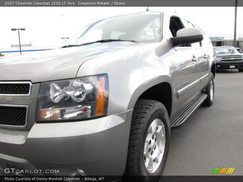 Graystone Metallic / Ebony 2007 Chevrolet Suburban 1500 LT 4x4