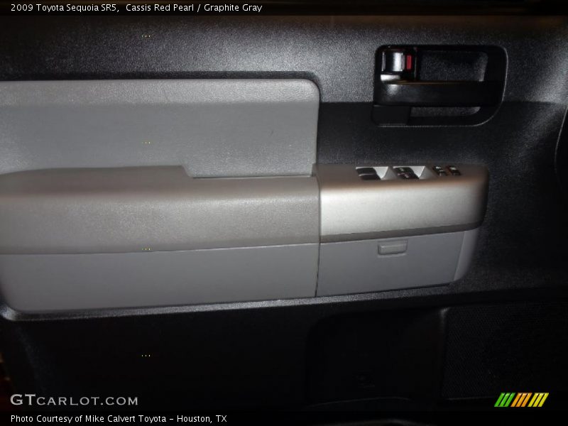 Cassis Red Pearl / Graphite Gray 2009 Toyota Sequoia SR5