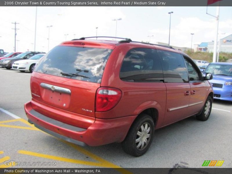 Inferno Red Pearl / Medium Slate Gray 2006 Chrysler Town & Country Touring Signature Series