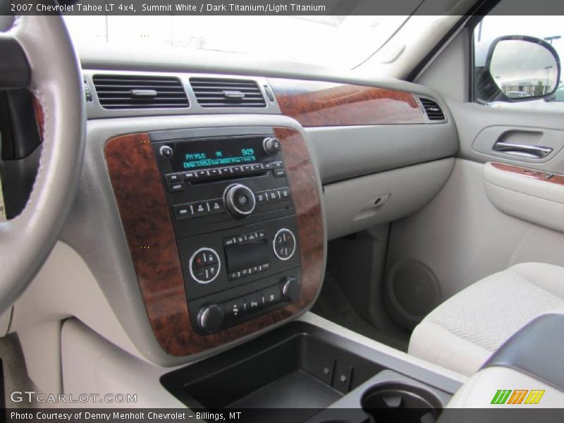 Summit White / Dark Titanium/Light Titanium 2007 Chevrolet Tahoe LT 4x4
