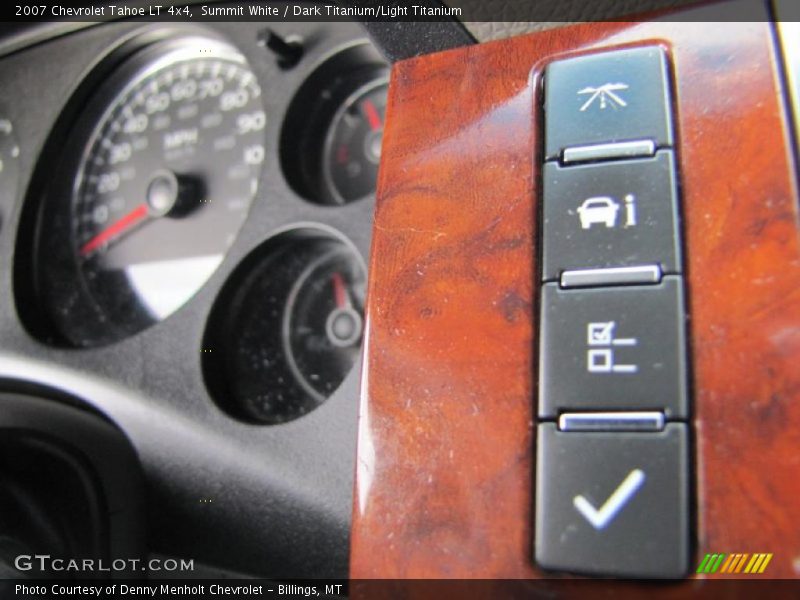 Summit White / Dark Titanium/Light Titanium 2007 Chevrolet Tahoe LT 4x4