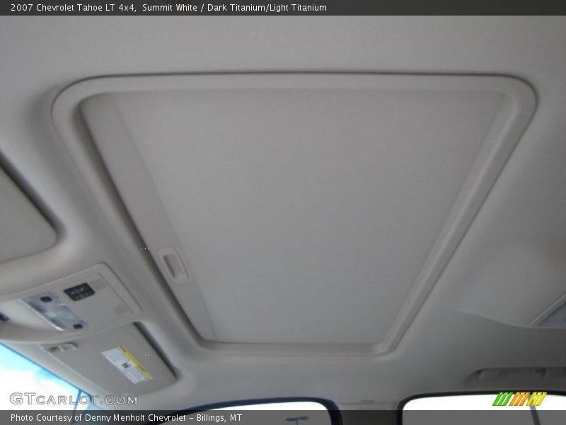 Summit White / Dark Titanium/Light Titanium 2007 Chevrolet Tahoe LT 4x4
